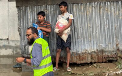 Nothilfe in Bangladesch: Über eine Million Menschen von den Fluten betroffen